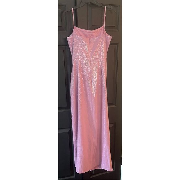 Halston ALANIA GOWN IN STRETCH SEQUIN - Picture 4 of 7